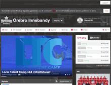 Tablet Screenshot of orebroinnebandy.se